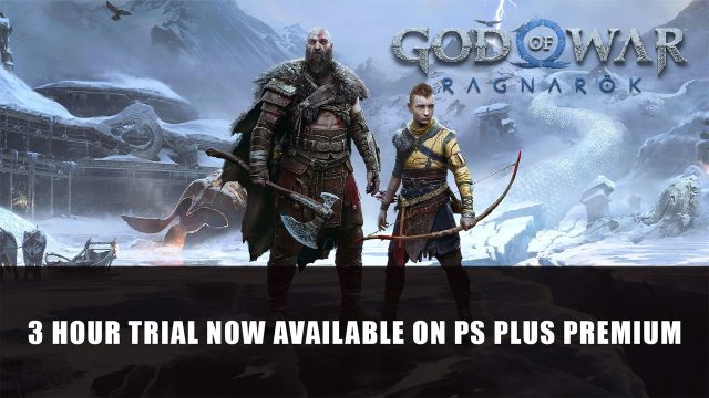 PS Plus Premium Lets You Play God of War Ragnarok in 3 Hour Trial