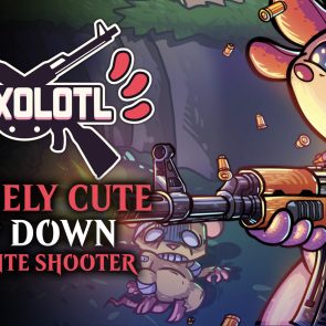 AK-xolotl is an Insanely Cute Top Down Roguelite Shooter