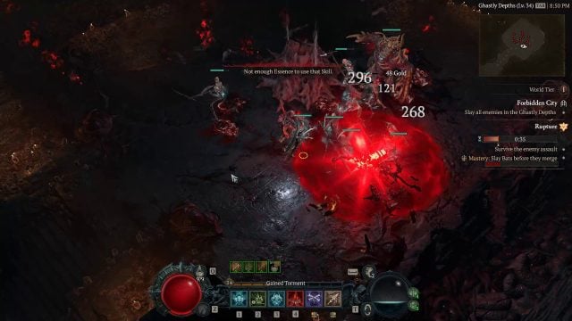 Corpse Explosion Skill in Action
