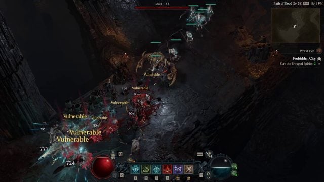 Diablo 4 Updated Corpse Explosion Necromancer Build Bone Spear as an Opening-Skill