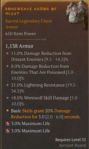 Diablo 4 Storm Druid Build - Mighty Aspect