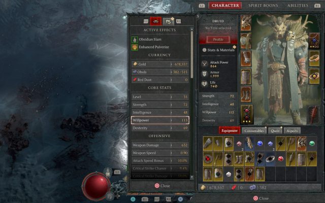 Diablo 4 Review - Customization