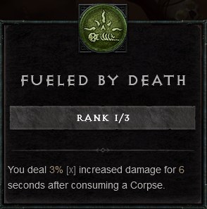 Fueled by Death for the D4 Necromancer Endgame Build