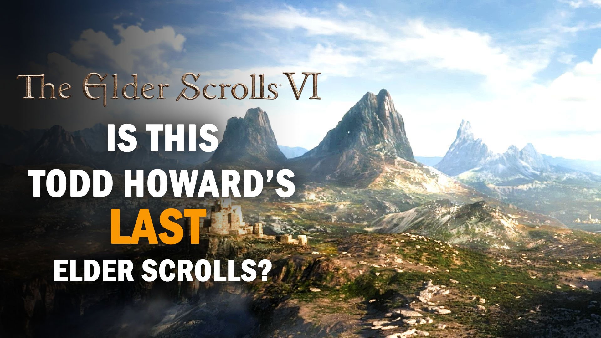 Why The Elder Scrolls 6 May Be Todd Howard's 'Last One' - Fextralife