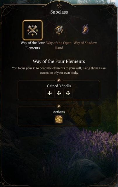 Way of the Four Elements