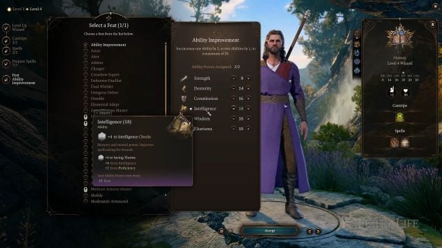 Baldur's Gate 3 - Ability Improvement