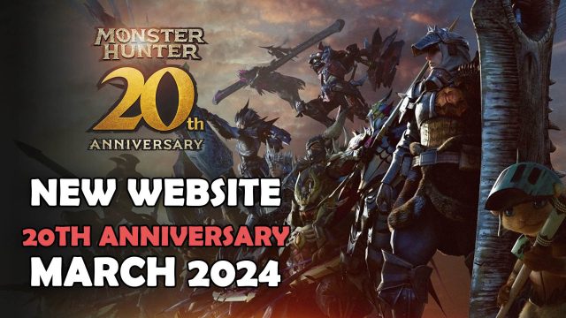 Monster Hunter 20th Anniversary Website Revealed But No New Game