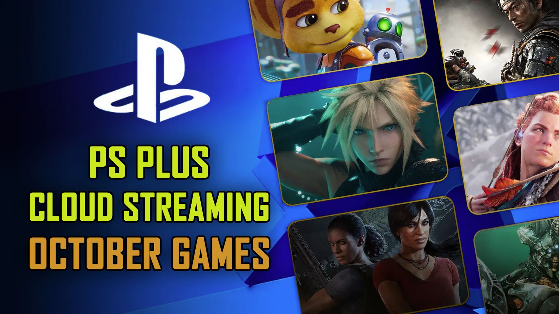PS5 Cloud Streaming Coming to PS Plus Premium; October Games Revealed -  Fextralife