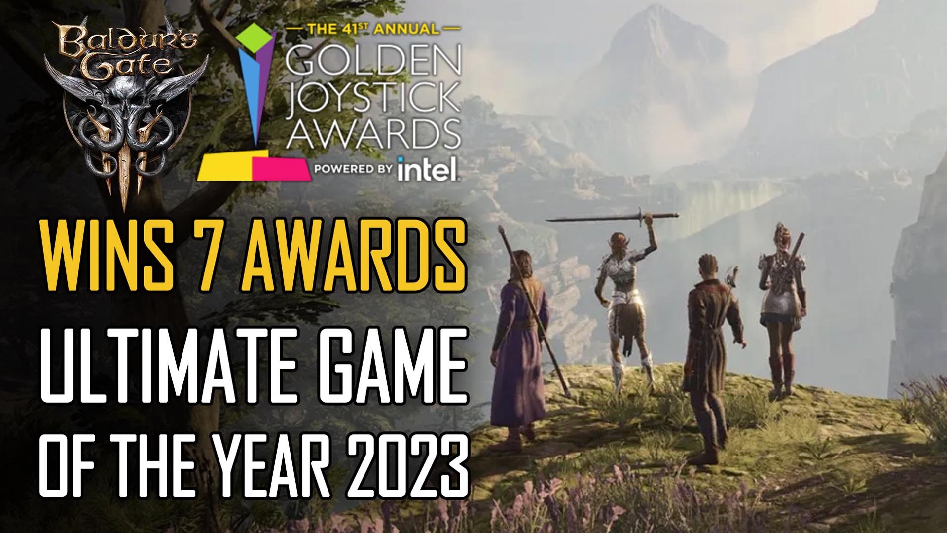 Baldurs Gate 3 wins game of the year at 2023's Game Awards – an
