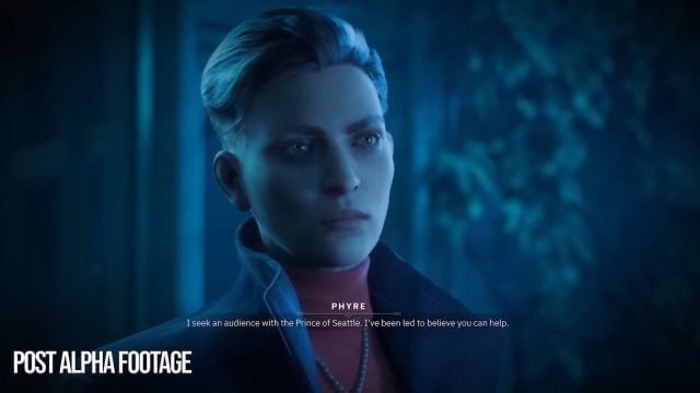 Meet Phyre, the protagonist of Vampire the Masquerade: Bloodlines