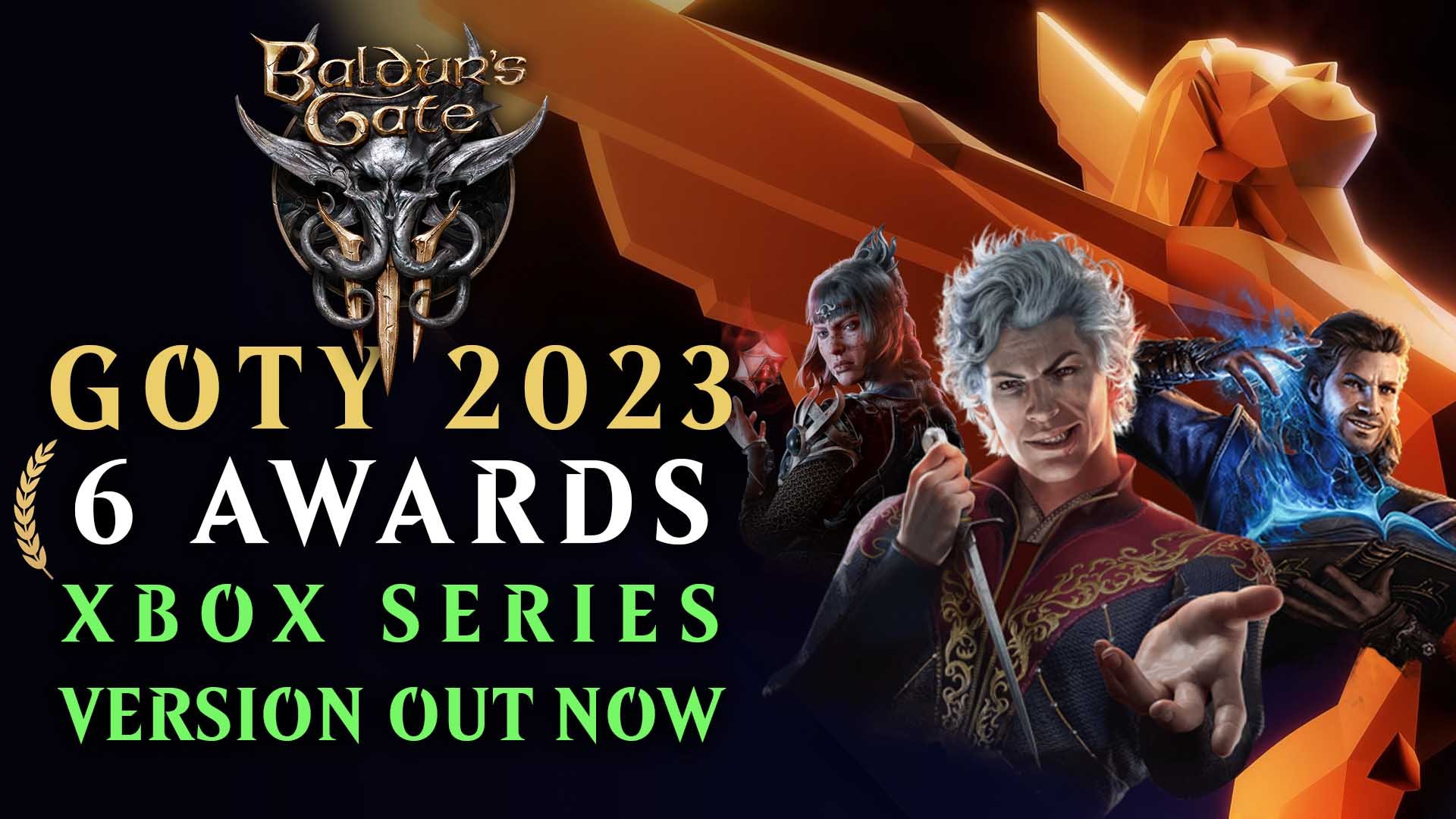 GOTY 2023: Baldur's Gate 3 leva o troféu para casa – Game Notícias