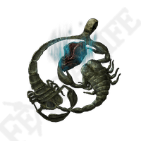 Magic Scorpion Charm increases Magic Damage by 12%, but increases Physical Damage taken by 10%.