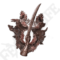 Rotten Winged Sword Insignia greatly raises attack power with successive attacks.
