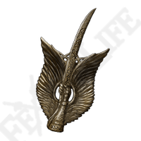 Winged Sword Insignia increases attack power with each successive attack.
