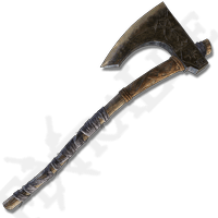 The Highland Axe scales primarily with Strength and Dexterity and is a fine Weapon for combat when an attack boost is needed.